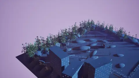 Grok 4.7 (xhigh) · Winter Town · view 4 of 4 · score 0.482