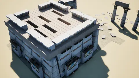 Muse Spark 1.3 (max) · Egyptian Temple · view 1 of 4 · score 0.804