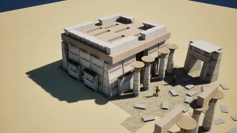 Muse Spark 1.3 (max) · Egyptian Temple · view 4 of 4 · score 0.804