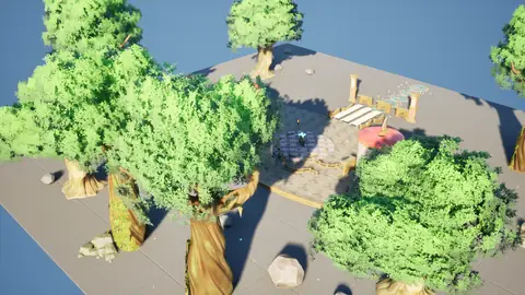 Muse Spark 1.3 (max) · Stylized Elven Valley · view 1 of 4 · score 0.810