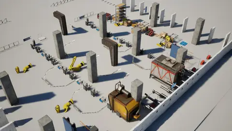 Muse Spark Open (max) · Factory Environment · view 2 of 4 · score 0.674