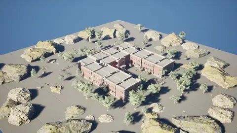 Muse Wonder Full 1.0 (max) · Abandoned Psychiatric Hospital · view 2 of 4 · score 0.598