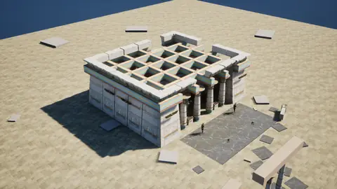 Muse Wonder Full 1.0 (max) · Egyptian Temple · view 4 of 4 · score 0.732