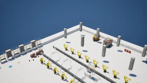 Nemotron 3.5 Super VL (max) · Factory Environment · view 1 of 4 · score 0.775