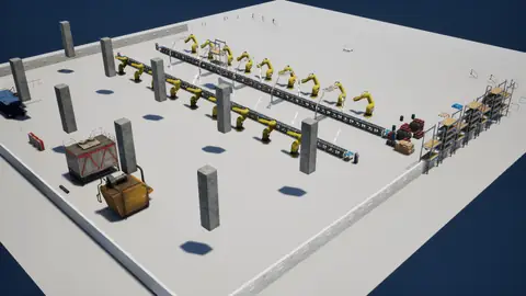 Nemotron 3.5 Super VL (max) · Factory Environment · view 3 of 4 · score 0.775
