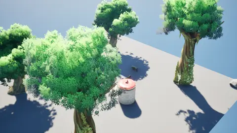 Nemotron 3.5 Super VL (max) · Stylized Elven Valley · view 1 of 4 · score 0.414