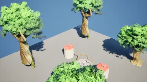 Nemotron 3.5 Super VL (max) · Stylized Elven Valley · view 3 of 4 · score 0.414
