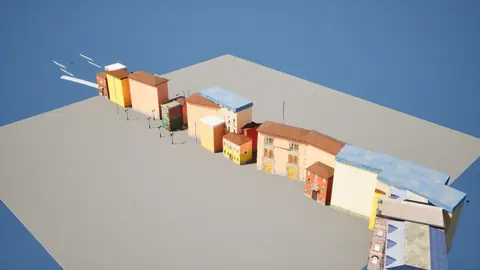 Qwen3.8 27B (thinking off) · European Street · view 2 of 4 · score 0.633