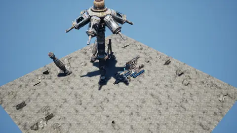 Qwen3.8 27B (thinking off) · Sci-Fi Environment Offworld · view 2 of 4 · score 0.696