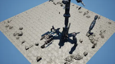 Qwen3.8 27B (thinking off) · Sci-Fi Environment Offworld · view 4 of 4 · score 0.696