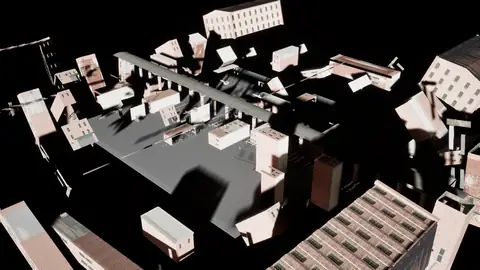 Qwen3.8 27B (thinking off) · Urban Decay · view 3 of 4 · score 0.592