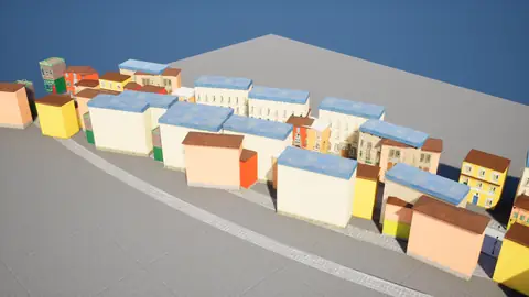 Step 5 Preview (max) · European Street · view 1 of 4 · score 0.594