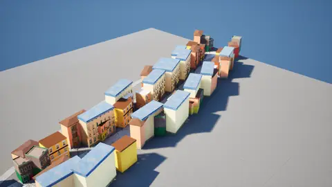 Step 5 Preview (max) · European Street · view 4 of 4 · score 0.594