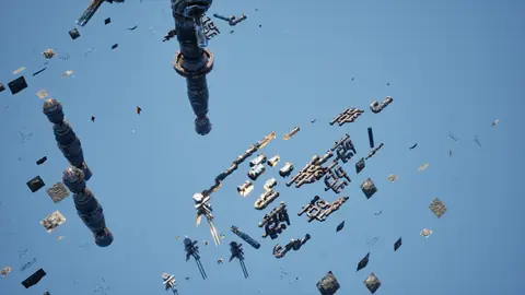 Step 5 Preview (max) · Sci-Fi Environment Offworld · view 1 of 4 · score 0.492